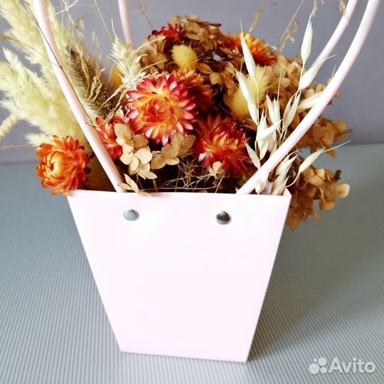 Уютная композиция в пакете