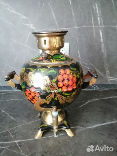 Самовар электрический расписной