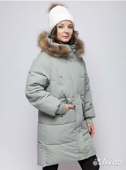 Пуховик женский L(48-50)