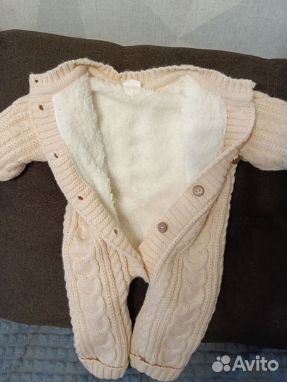 Комбинезон утепленный для новорожденных