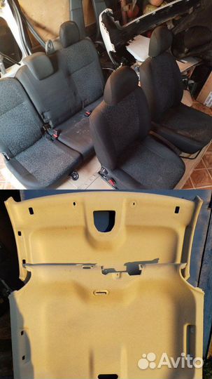 Весь салон LADA largus 5 мест