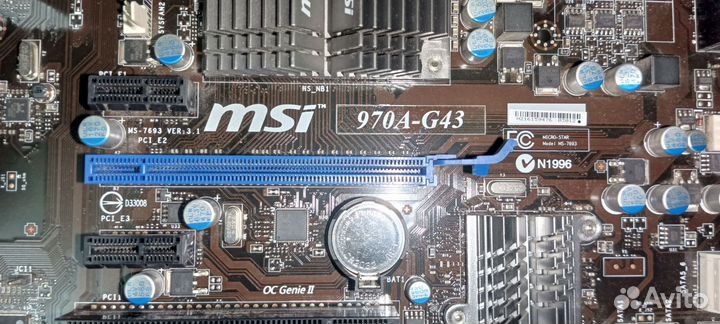 Материнская плата MSI 970a g43