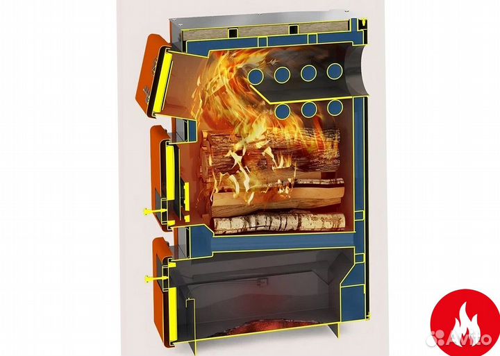 Твердотопливный котел теплодар куппер про-16 (2.0)