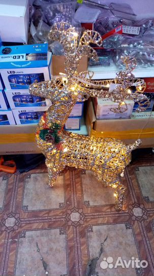 Новогодние украшения, олени