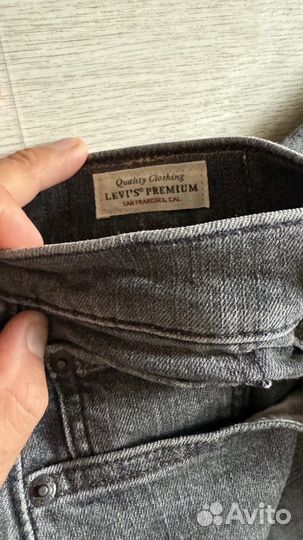 Джинсы мужские levis 512-30/32