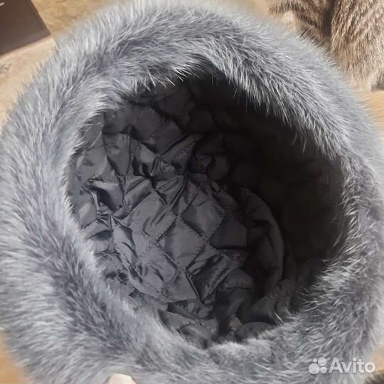 Шапка норковая женская
