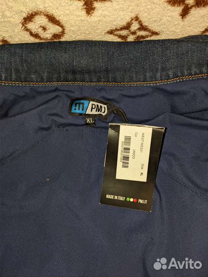 Мото куртка джинсовая Promo Jeans (PMJ Италия)