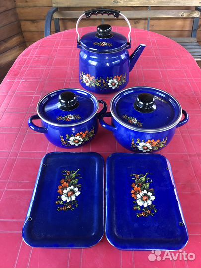 Наборы эмалированной посуды