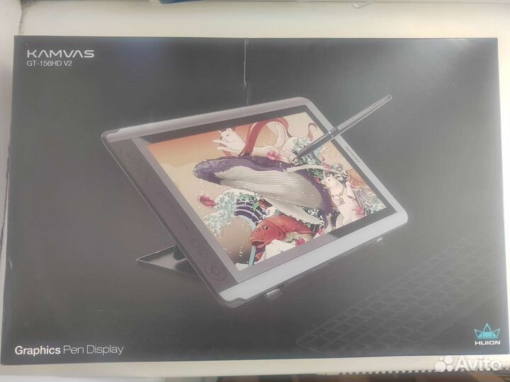 Графический монитор huion GT-156HD V2