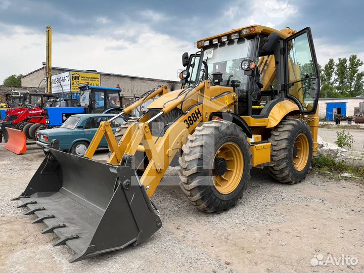 Экскаватор-погрузчик Shanmon 388H, 2022