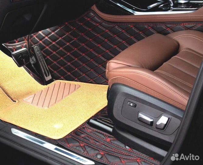 3D Коврики Range Rover Салон Багажник из Экокожи