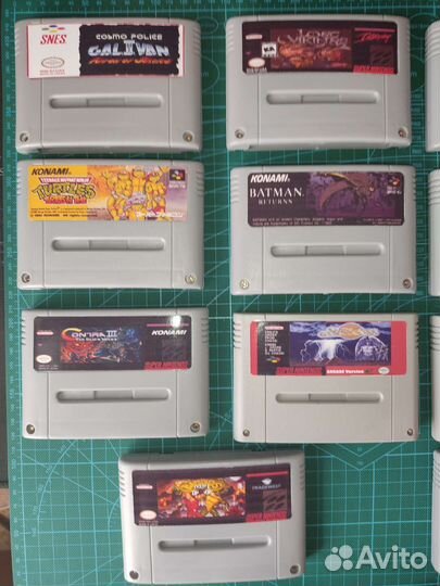 Катриджи Игры для super famicom (SneS)