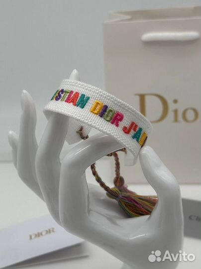 Браслет dior фенечка