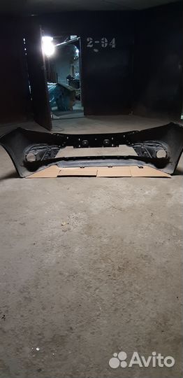 Бампер передний Laba granta FL чёрный