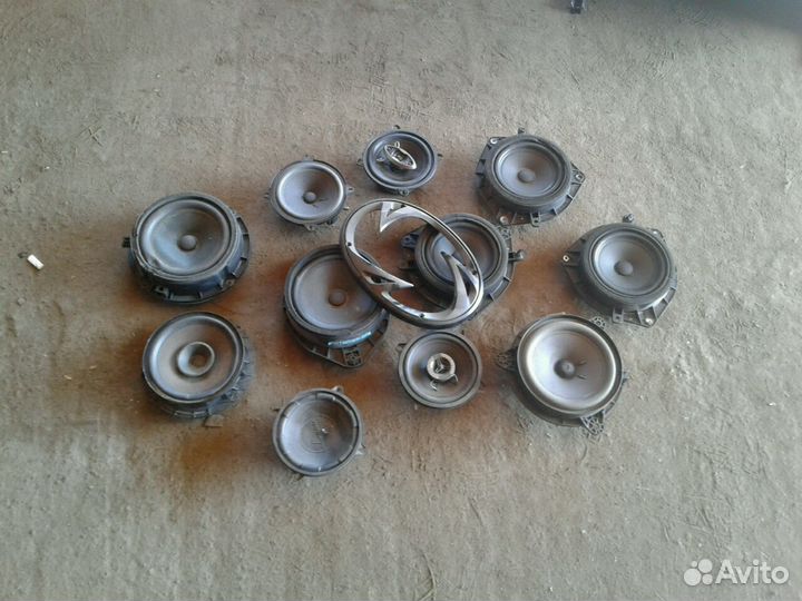 Колонки музыкальные для автомобилей разных видов