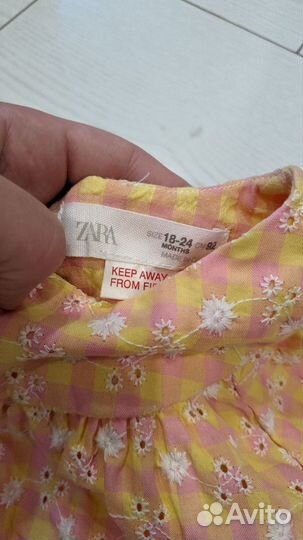 Вещи на девочку hm zara 98 104