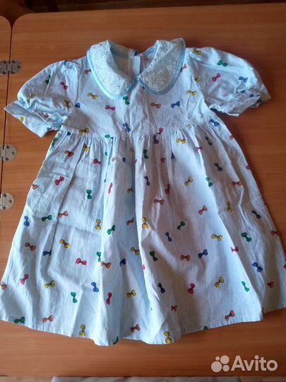 Платья и Джинсовый Сарафан для Девочки