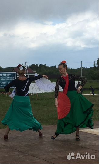 Юбка для фламенко