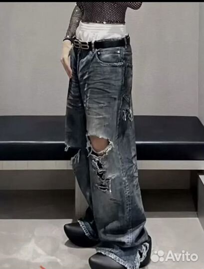 Джинсы balenciaga type
