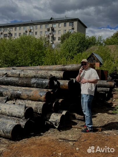 Труба металлическая 820х32 мм