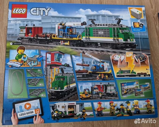 Lego City 60198 Товарный поезд