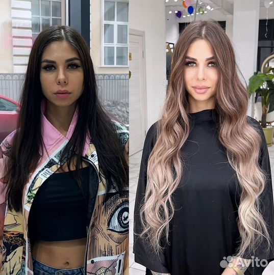 Невидимое Наращивание волос