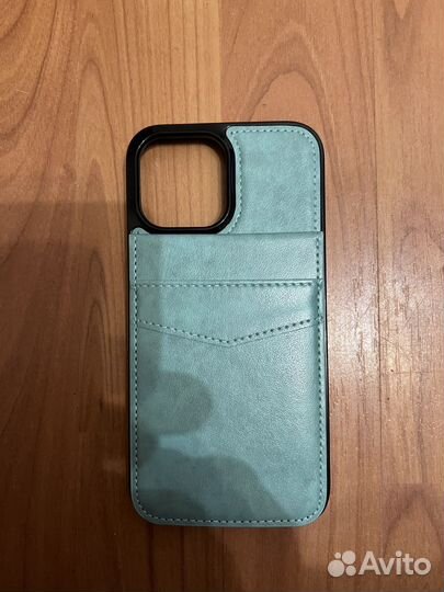 Чехол на iPhone 13 pro max с оделениями для карт
