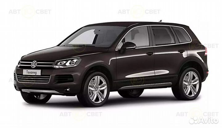 Стекло фары volkswagen touareg NF 2010-2014