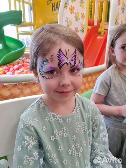 Аквагрим в Красноярске на праздник