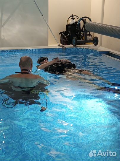 Дайвинг пробное занятие - интро дайв