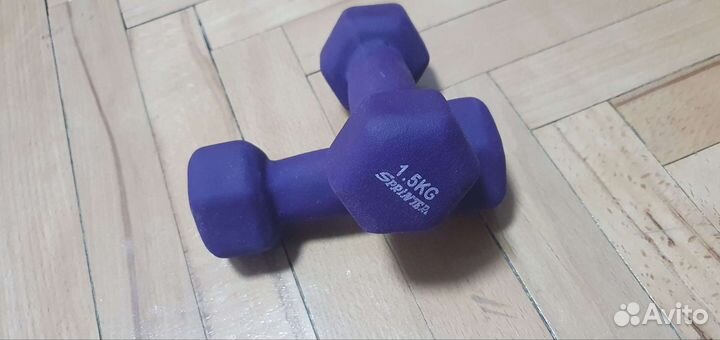 Гантели 1.5 кг