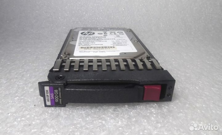 Серверные жесткие диски HP SAS 900GB DP 10K SFF