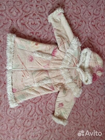 Дублёнка для девочки