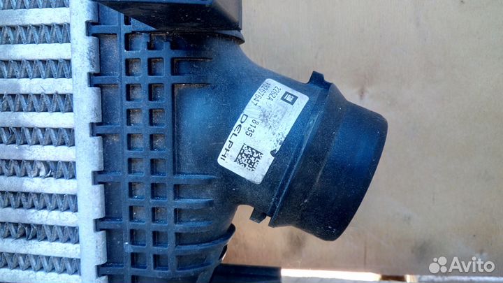 Интеркулер 1.7 2.0 dt на Опель Astra J