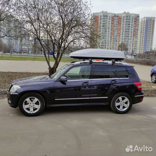 Бокс Магнум 420 белый карбон. На Mercedes