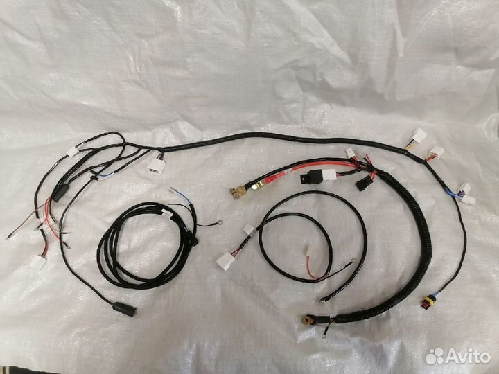 Комплект жгутов на Буран ае/аде под стартер ст362