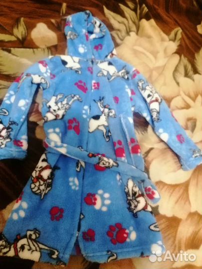 Детский халат, новый р. 110- 122. в