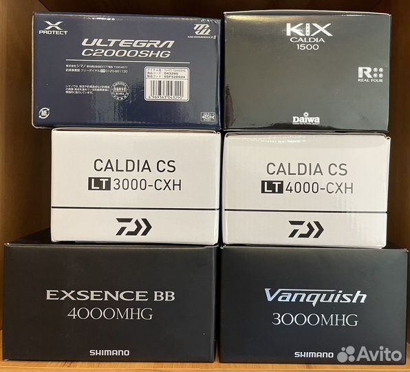 Скоростные катушки Shimano и Daiwa