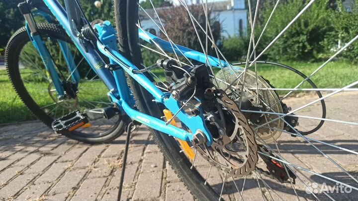 Велосипед двухподвесный горный