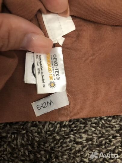 Шапка для мальчика 6-12 месяцев