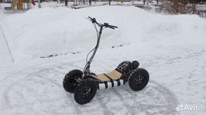 Электро самокат квадроцикл скутер мотоцикл