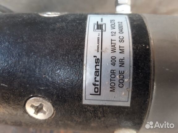 Лебедка якорная электрическая 12 в 