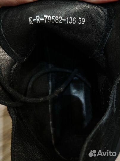 Ботинки женские 39 размер демисезонные