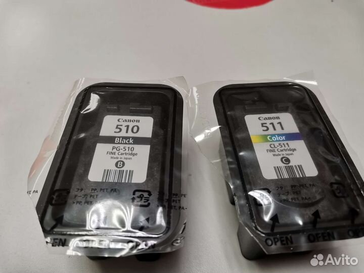 Картриджи Canon PG 510 и CL 511