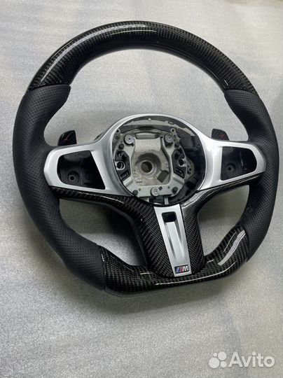 Руль карбон bmw g30,g01,g05,g06