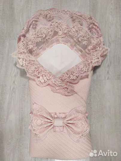 Конверт на выписку для девочки весна