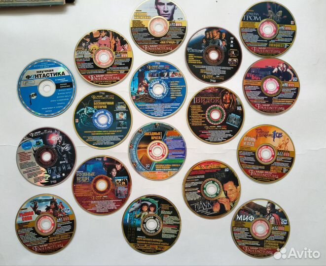 Журнал Мир фантастики, диски, постеры