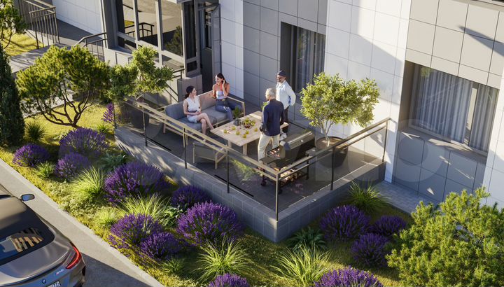 1-к. квартира, 43,6 м², 6/9 эт.