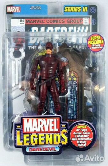 Сорвиголова с комиксом (15.2 см.)