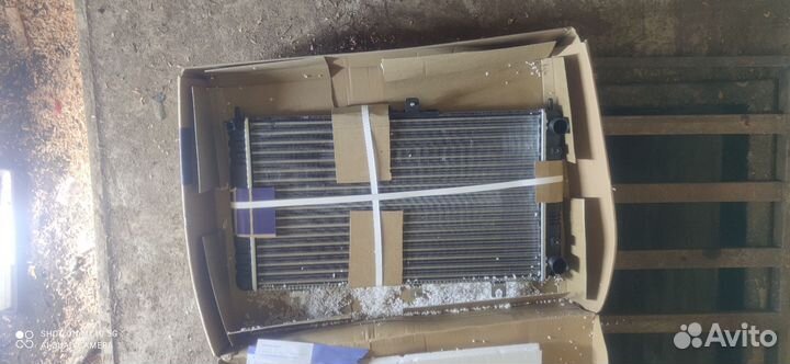 Радиатор охлаждения на priora